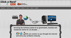 Desktop Screenshot of clickanerd.com